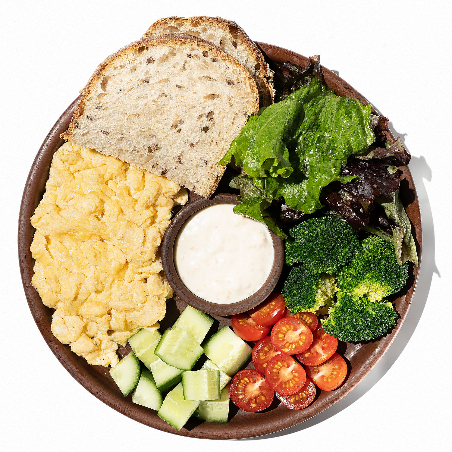 Завтрак с овощами